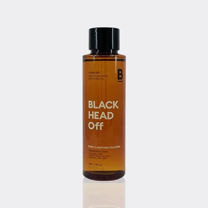 روغن پاک کننده آرایش و جوش سرسیاه میشا مدل MISSHA Super off cleansing oil(Blackhead off) — تصویر ۲