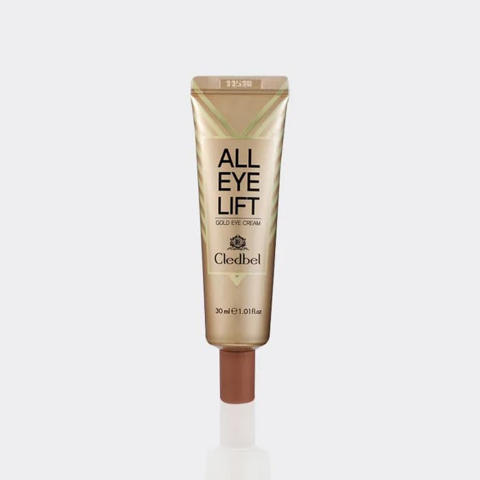 کرم لیفت دور چشم کلدبل مدل Cledbel gold all eye lift cream