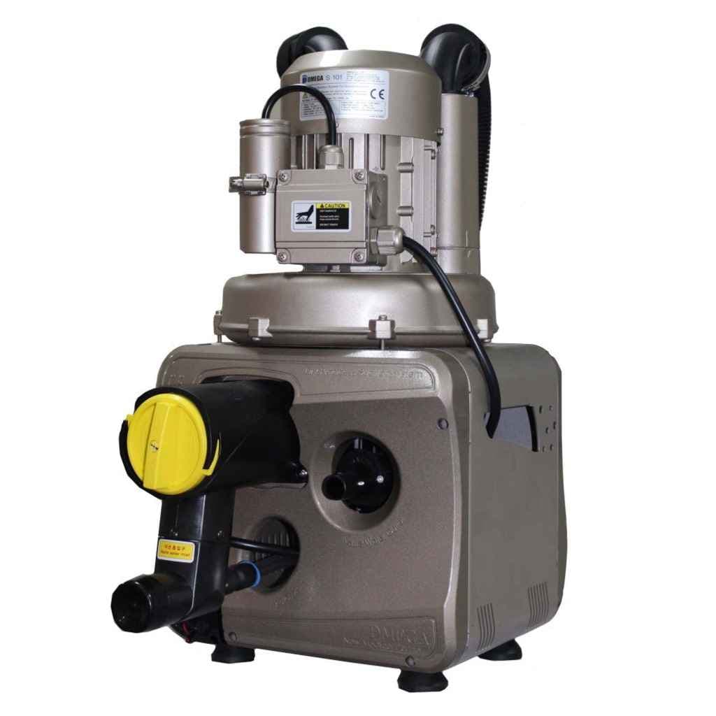 ساکشن جراحی مرکزی ۲ یونیت تخلیه مستقیم دمگا Dmega مدل Suction- S 101 — تصویر ۳