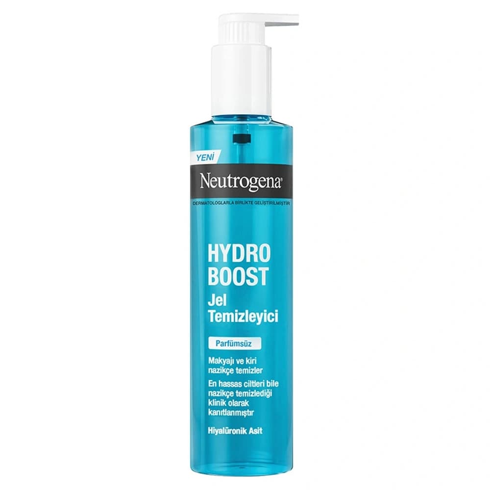 ژل شستشوی صورت نیتروژنا هیدروبوست Neutrogena Hydro Boost Jel حجم 200 میلی — تصویر ۷