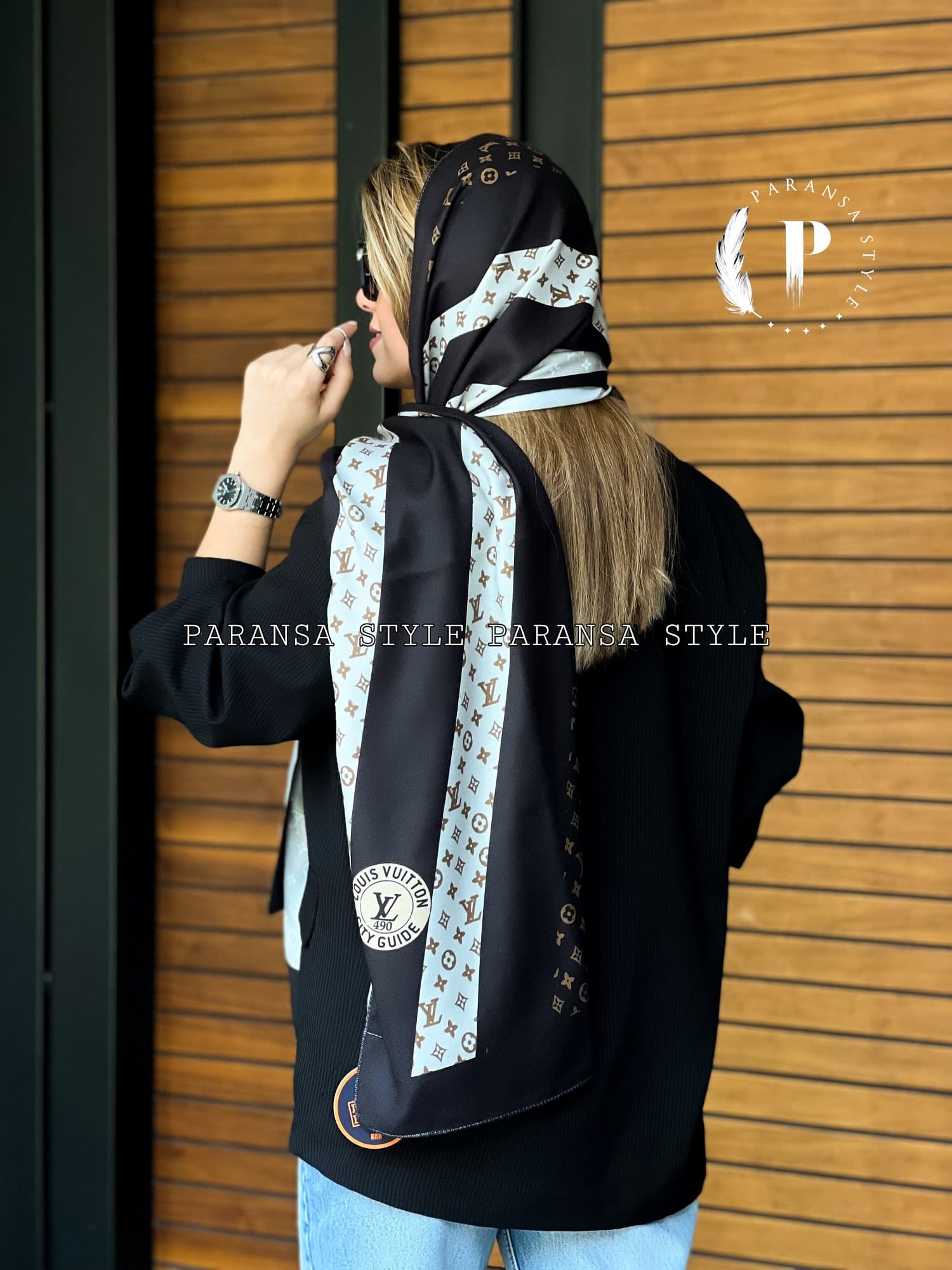 شال نخی LV — تصویر ۵