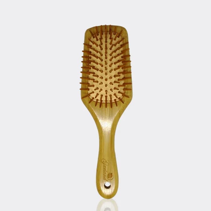 برس چوب بامبو گارلند سایز متوسط مدل garlaind brush hair — تصویر ۲