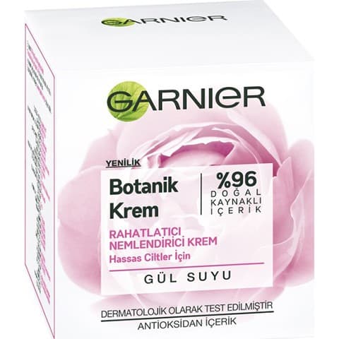 کرم مرطوب کننده صورت گارنیر Garnier Botanic Cream با رایحه گل رز حجم 50 میلی — تصویر ۶