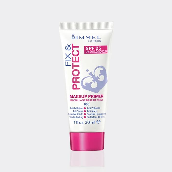 پرایمر 3 کاره ریمل لندن مدل Rimmel London Fix & Protect SPF 25 Makeup Primer — تصویر ۲