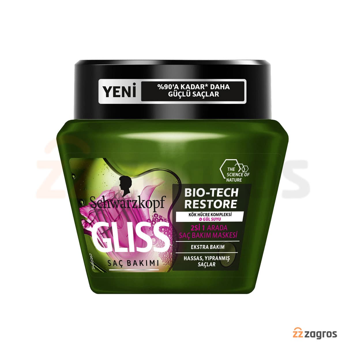 ماسک بازسازی کننده گلیس مدل Bio-Tech Restore حجم 300 میلی — تصویر ۴
