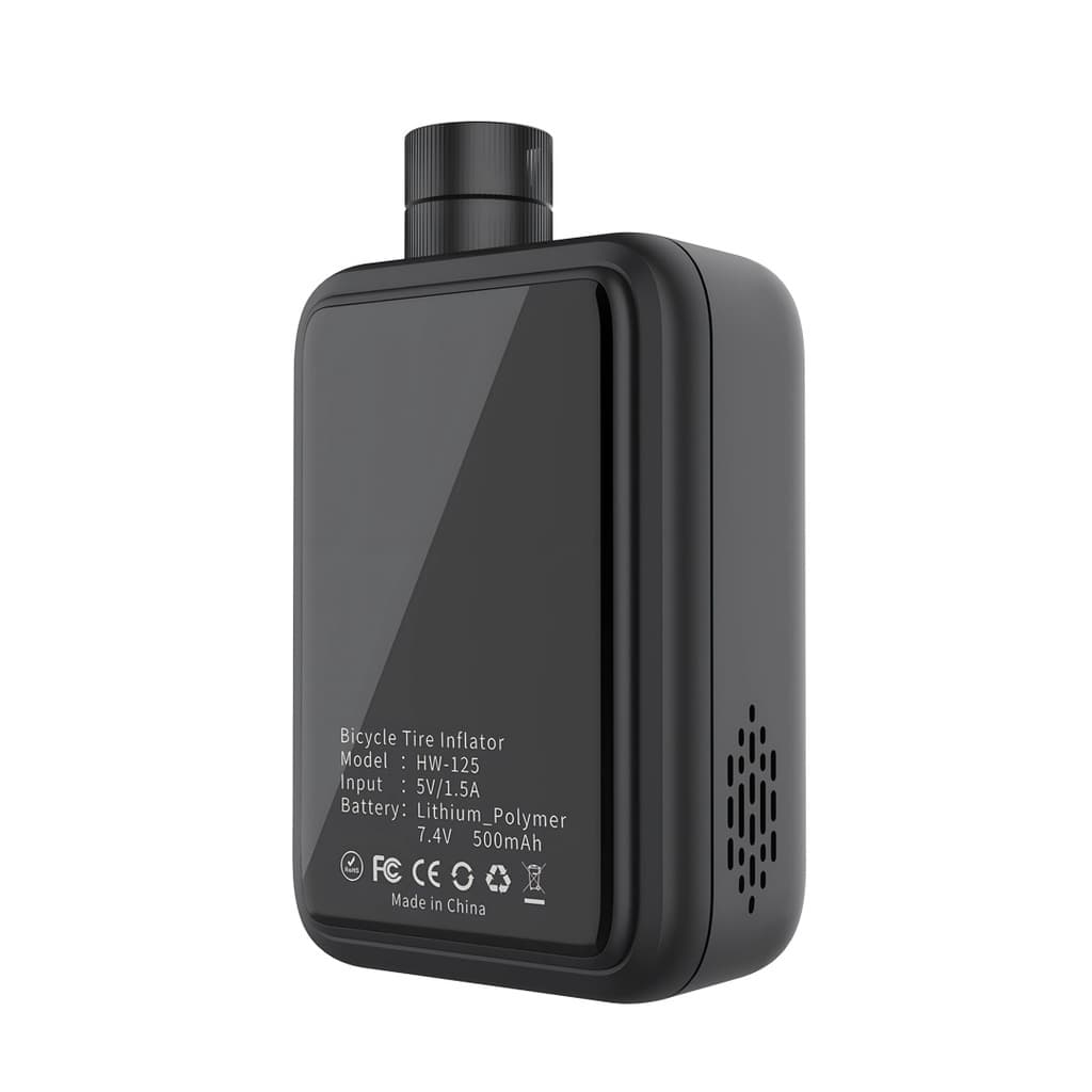 پمپ باد و کمپرسور شارژی سوپر کامپکت پاورولوژی مدل Powerology Super Compact Tire Inflator – P25CMAPBK — تصویر ۱۲