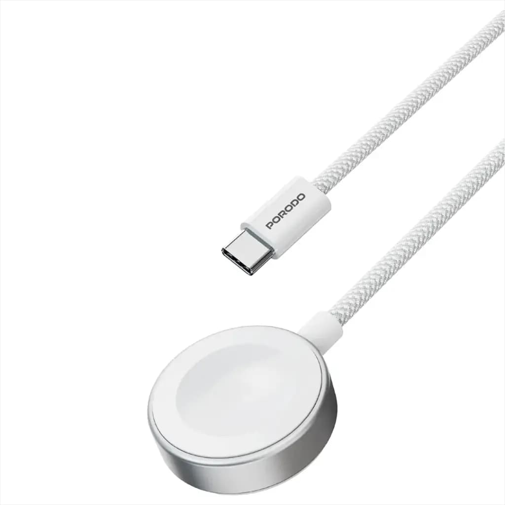 شارژر مگنتی ساعت هوشمند پرودو مدل PDCBL0042 Porodo One Touch Charger Magnetic Watch Charger