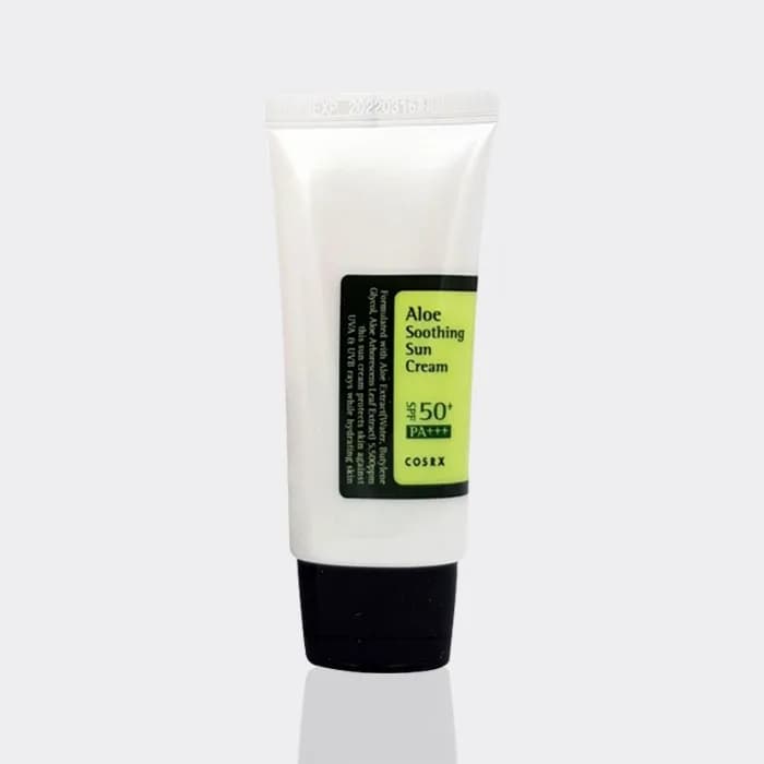 ضدآفتاب آبرسان و تسکین دهنده آلوئه ورا کوزارکس cosrx aloe soothing sun cream 50ml