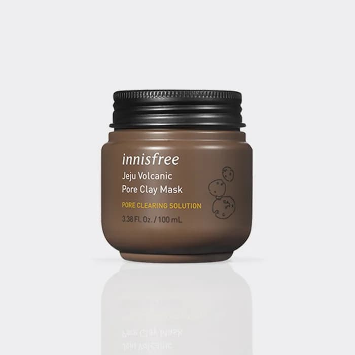 ماسک خاک رس آتشفشان اینیسفری (درمان منافذ و پاکسازی پوست) مدل innisfree jeju volcanic pore clay mask — تصویر ۲
