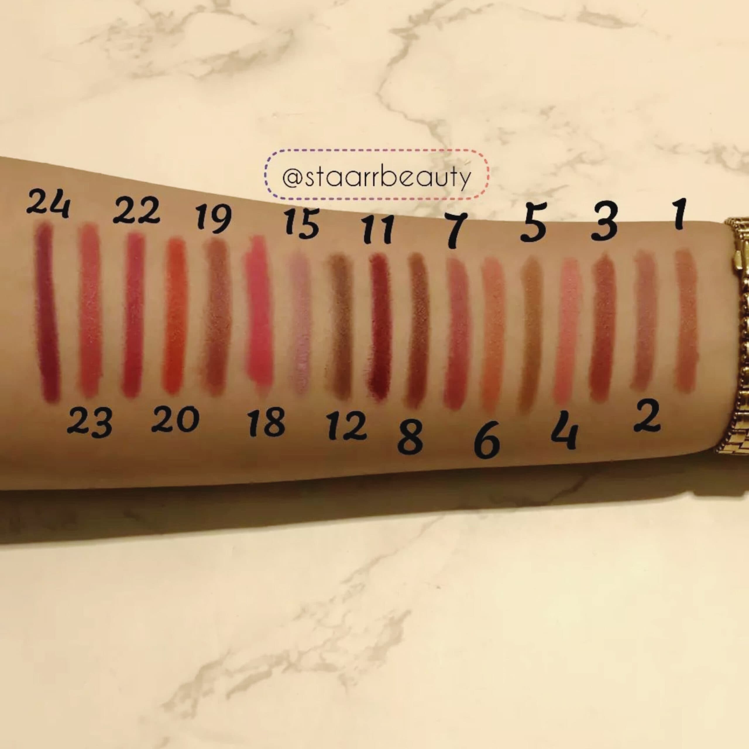 رژ لب مدادی مات گابرینی Gabrini lipstick — تصویر ۳