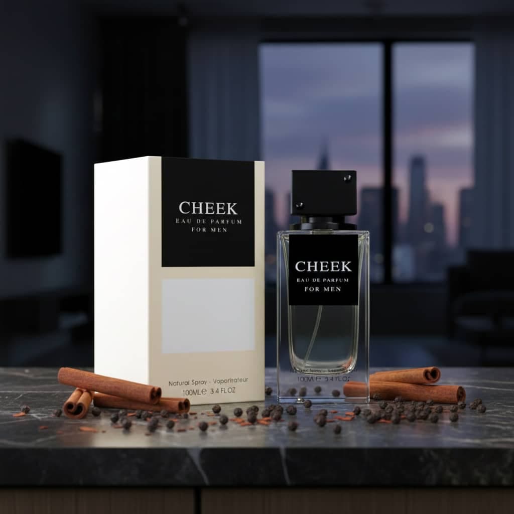 عطر ادکلن مردانه کارولینا هررا شیک فراگرنس ورد مدل چیک (Fragrance World Cheek for men) حجم 100 میل — تصویر ۷