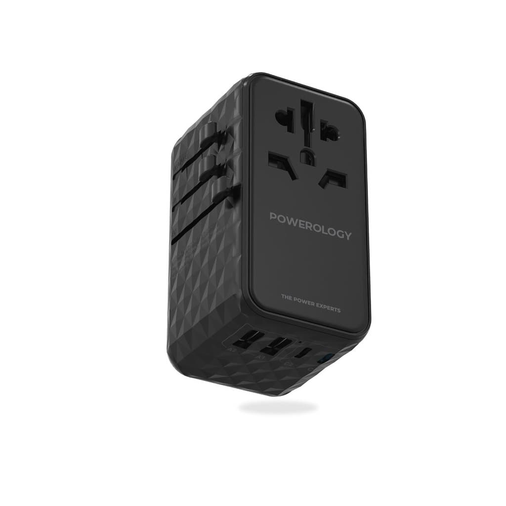 شارژر دیواری 100 وات پاورولوژی مدل Powerology Charger P100WPD — تصویر ۴
