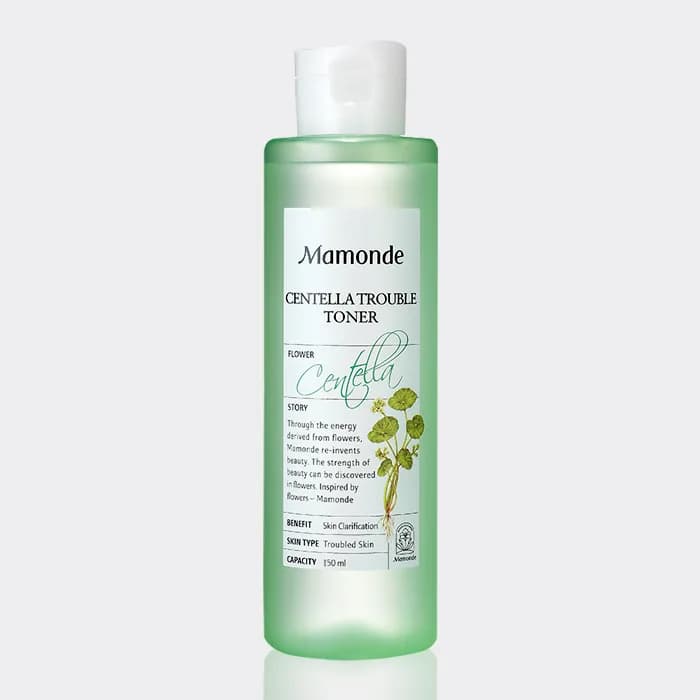 تونر ترمیم کننده سنتلا ماموند 150 میل مدل Mamonde Centella trouble toner — تصویر ۲