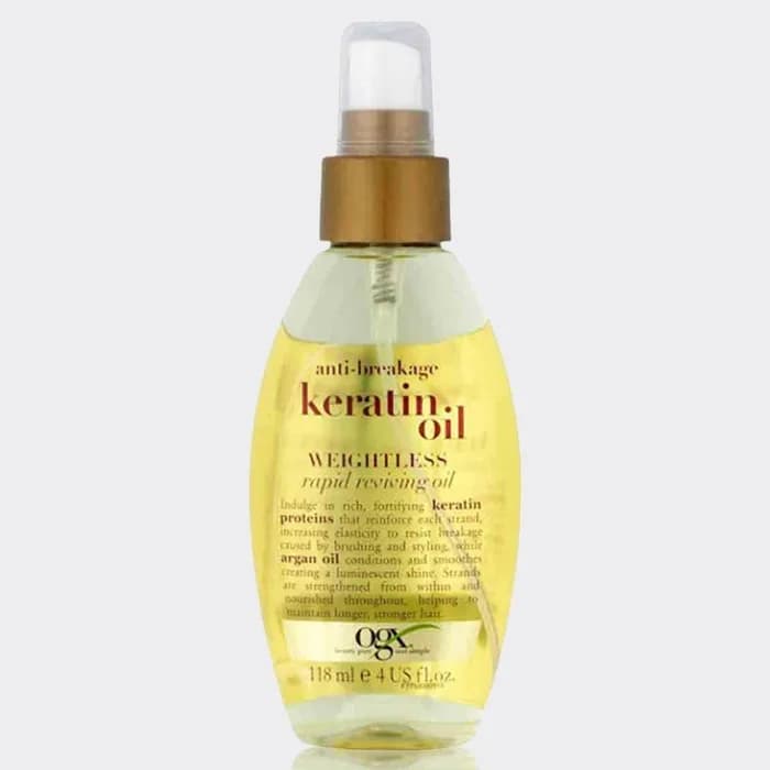 روغن کراتین ضد شکستگی مو او جی ایکس مدل Ogx Keratin Oil Weightless Revive — تصویر ۲