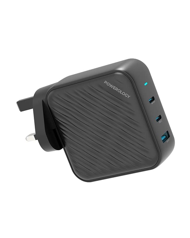 شارژر دیواری 140 وات پاورولوژی Powerology 140W GaN Charger PWCUQC022 — تصویر ۸