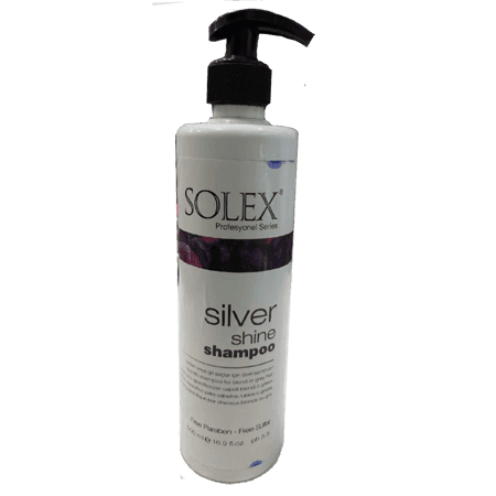 شامپوی تخصصی بدون سولفات سولکس مدل silver shine حجم 500 میلی — تصویر ۲