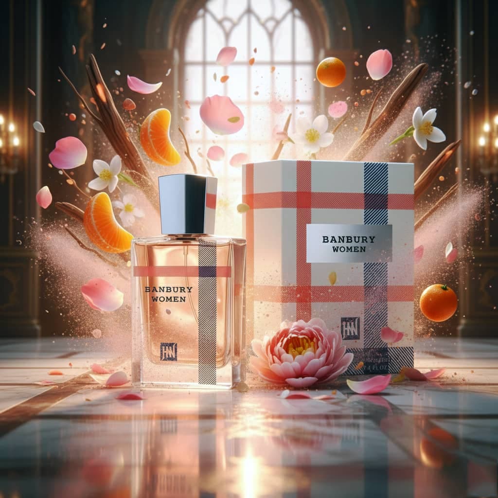 عطر ادکلن زنانه باربری لندن جانوین جکوینز مدل بانبری وومن (Jackwins Burberry London) حجم 100 میل — تصویر ۱۲