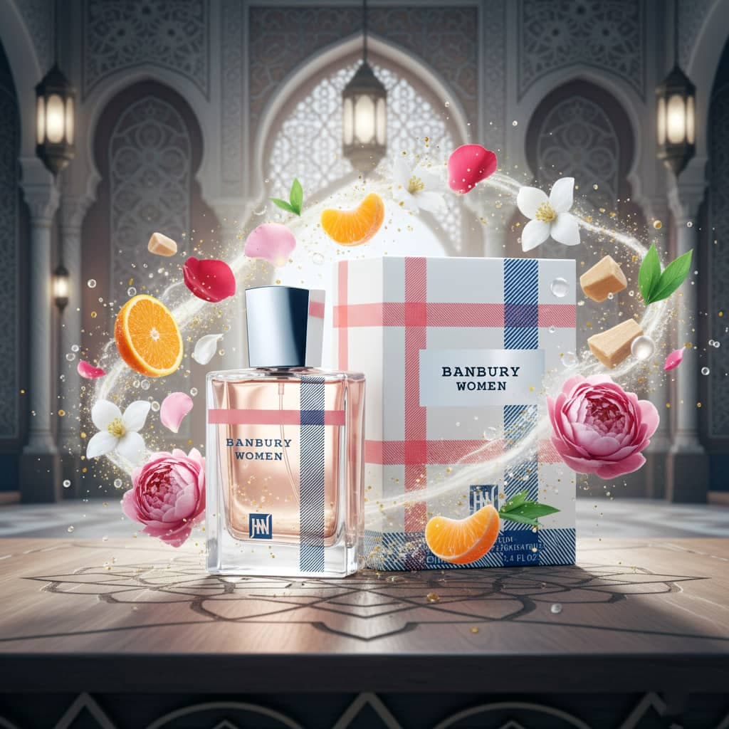 عطر ادکلن زنانه باربری لندن جانوین جکوینز مدل بانبری وومن (Jackwins Burberry London) حجم 100 میل — تصویر ۶
