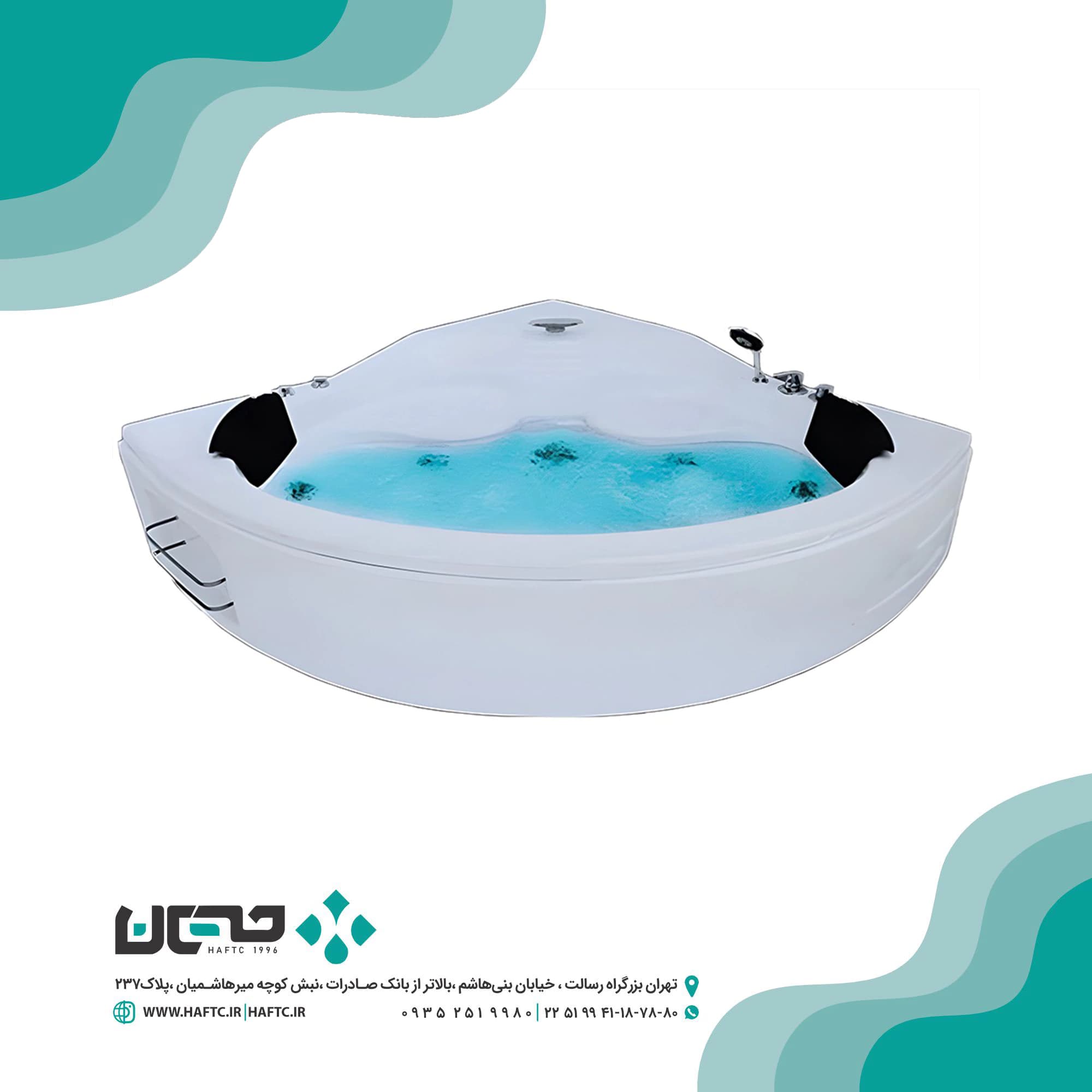 جکوزی زرین اب مدل فونیکس 150 — تصویر ۲