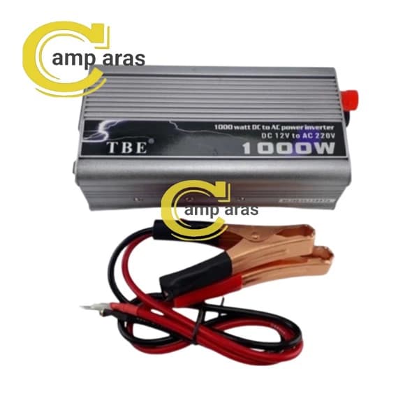 اینورتر و مبدل برق خودرو 1000W وات برند TBE اورجینال — تصویر ۸
