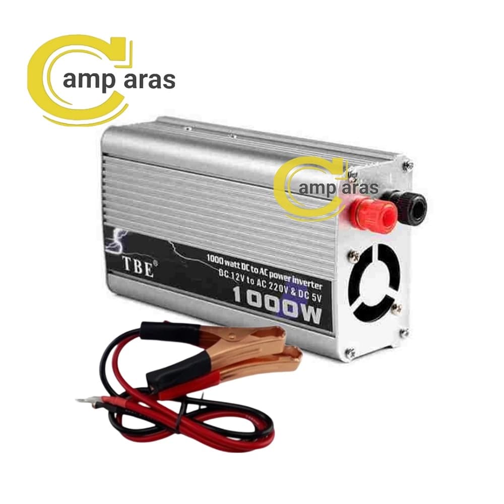 اینورتر و مبدل برق خودرو 1000W وات برند TBE اورجینال