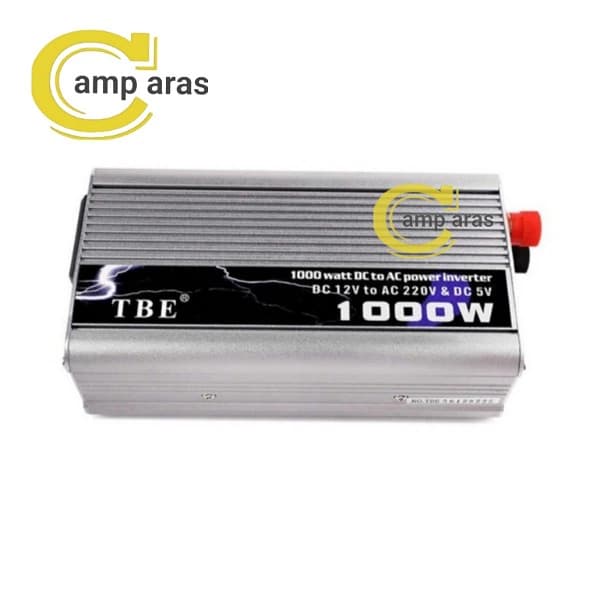 اینورتر و مبدل برق خودرو 1000W وات برند TBE اورجینال — تصویر ۶
