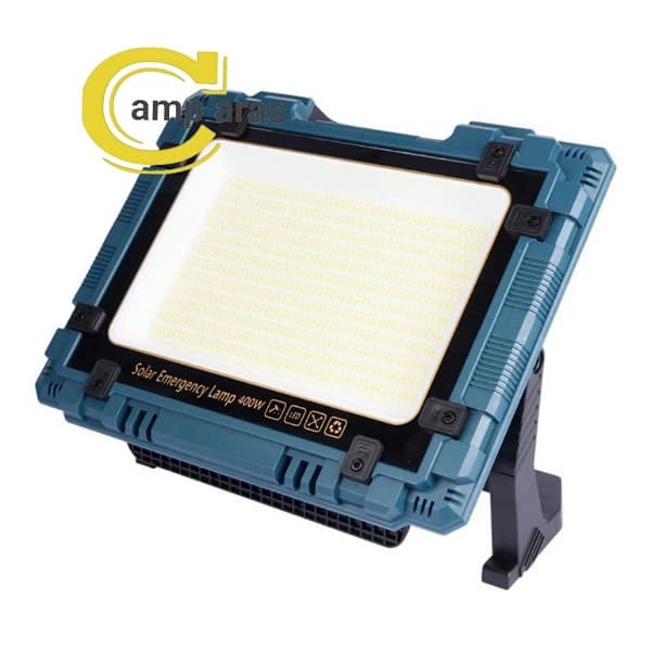 پروژکتور شارژی خورشیدی 400 وات W8109-2 پاوربانک دار — تصویر ۱۱