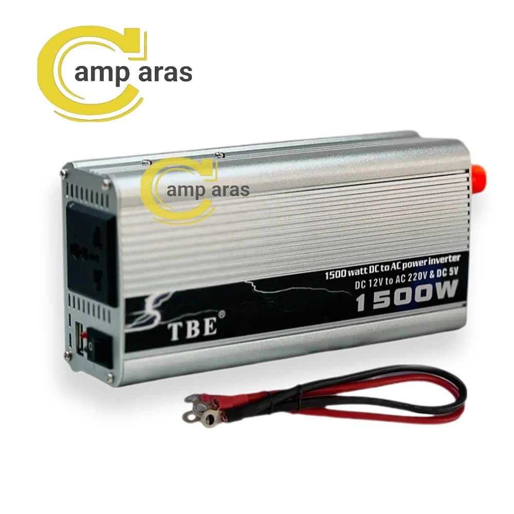 اینورتر و مبدل برق خودرو 1500W وات برند TBE