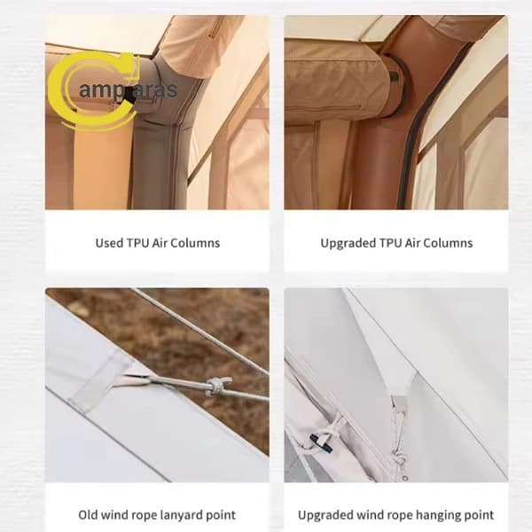 چادر بادی نیچرهایک Naturehike NH20ZP009 Air 6.3 دو نفره — تصویر ۸