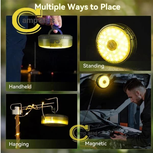 چراغ ریسه شارژی 10 متر STRING LIGHT MH8208 — تصویر ۷
