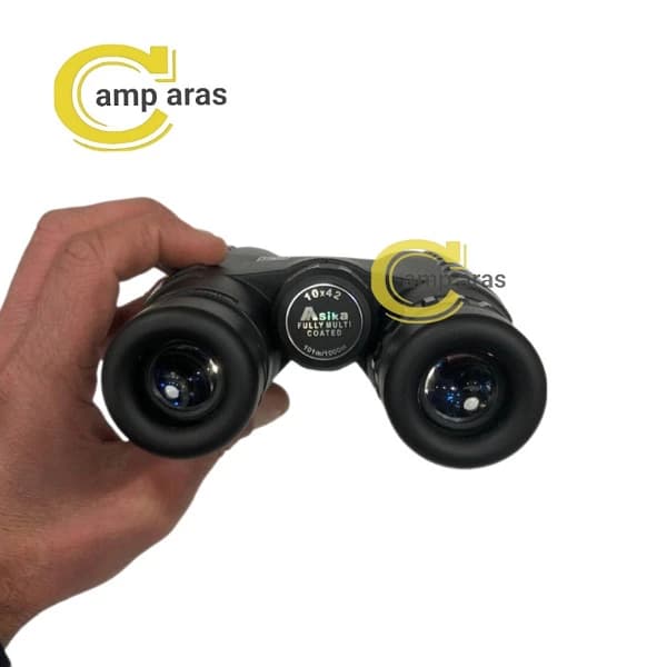 دوربین دوچشمی آسیکا لنز یاقوتی ASIKA 10×42 مشترک شانتو و آسیکا — تصویر ۶