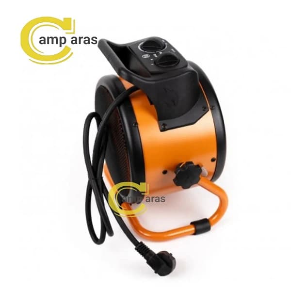 بخاری برقی فن دار زوبر دوحالته KZUBR 3000W K11122 — تصویر ۲