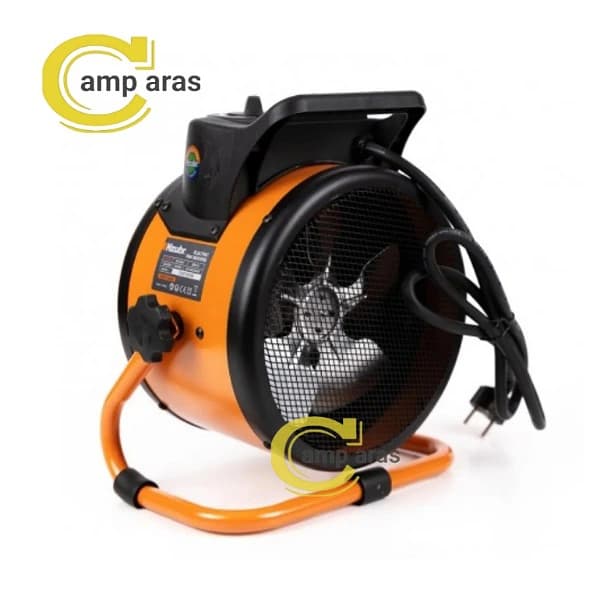 بخاری برقی فن دار زوبر دوحالته KZUBR 3000W K11122 — تصویر ۳