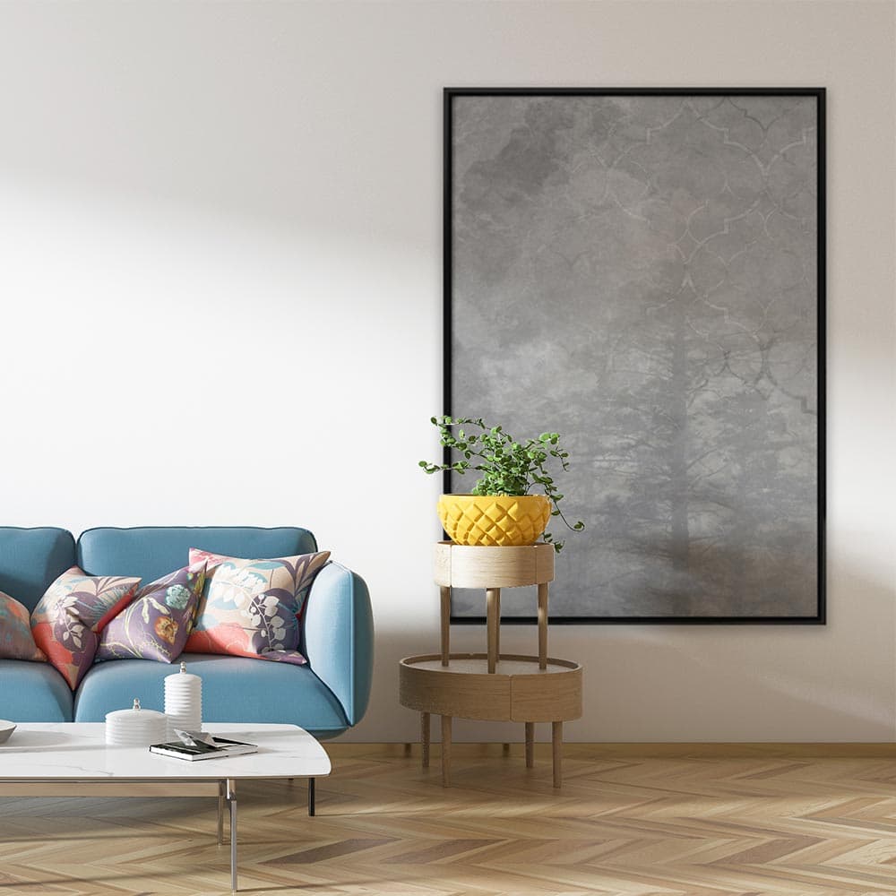 تابلو مدرن هندسی درخت T10071540 — تصویر ۲