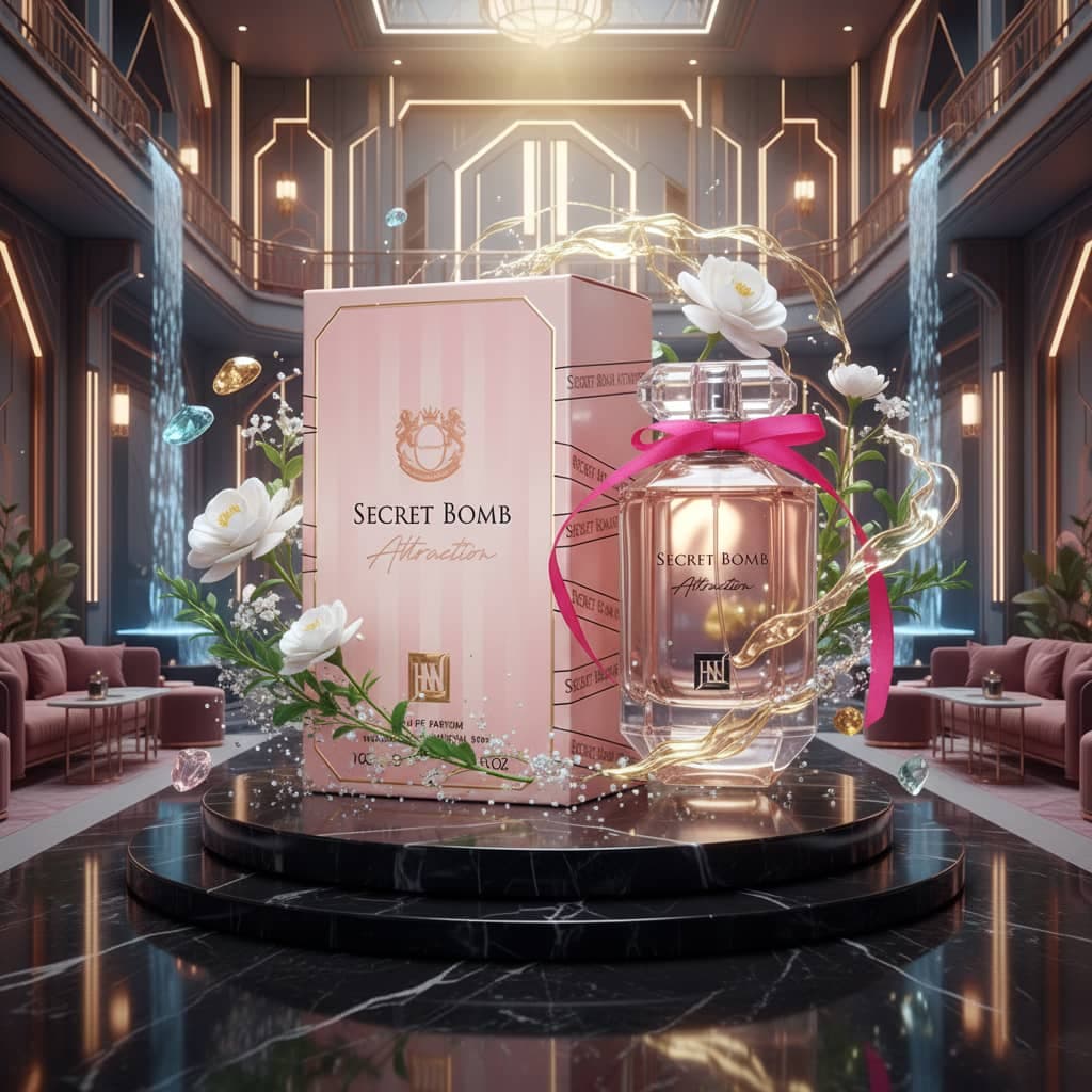 عطر ادکلن زنانه ویکتوریا سکرت بامب شل سداکشن ادوپارفیوم جانوین جکوینز مدل سکرت بمب اترکشن (Jackwins Victoria’s Secret Bombshell Seduction) حجم 100 میل — تصویر ۶