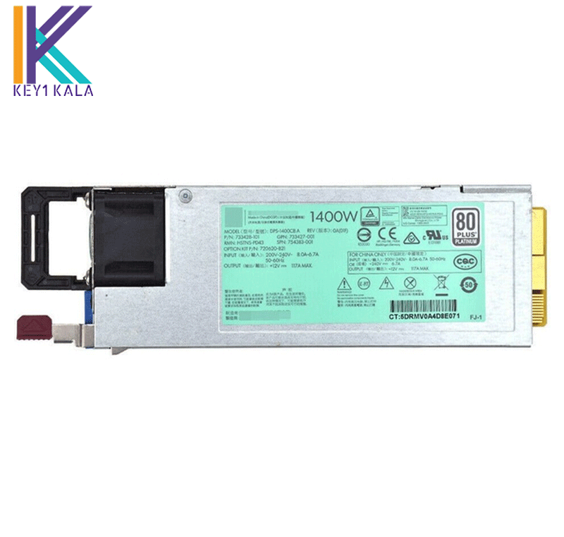 پاور سرور پلاتینیوم اچ پی 1400W وات 720620-B21 — تصویر ۶