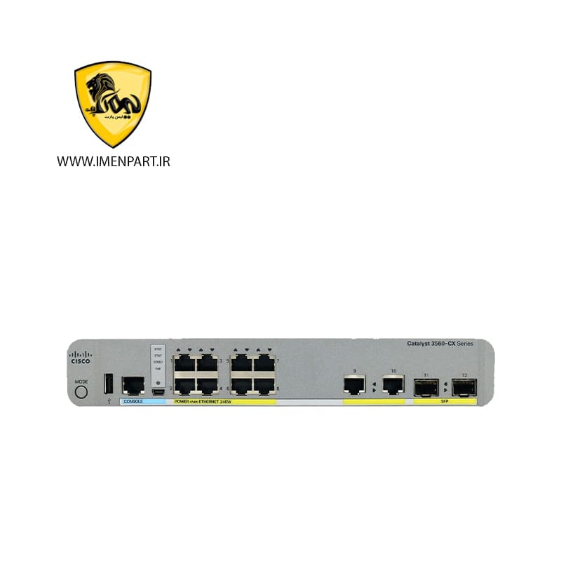 سوئیچ سیسکو مدل WS-C3560CX-8PC-S — تصویر ۱۰