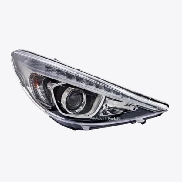 چراغ جلو راست با دیلایت طرح مدرن پژو 207 ایساکو