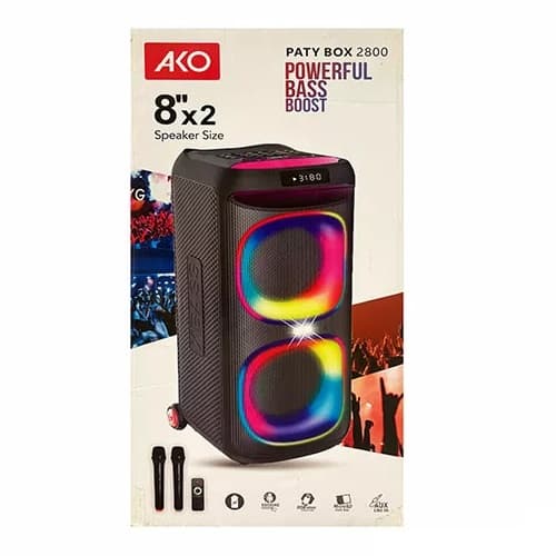 اسپیکر بلوتوثی اکو AKO Sound Box 2800 — تصویر ۵