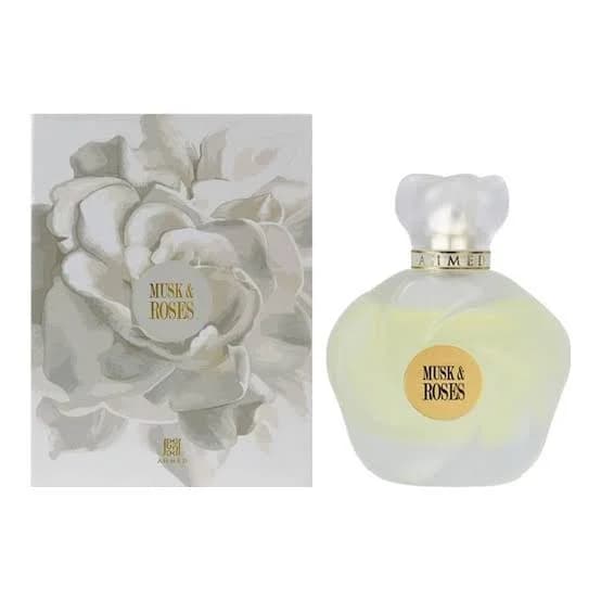 عطر و ادکلن زنانه و مردانه احمد المغربی ماسک اند رزز Ahmed Al Maghribi Musk & Roses EDP UNISEX