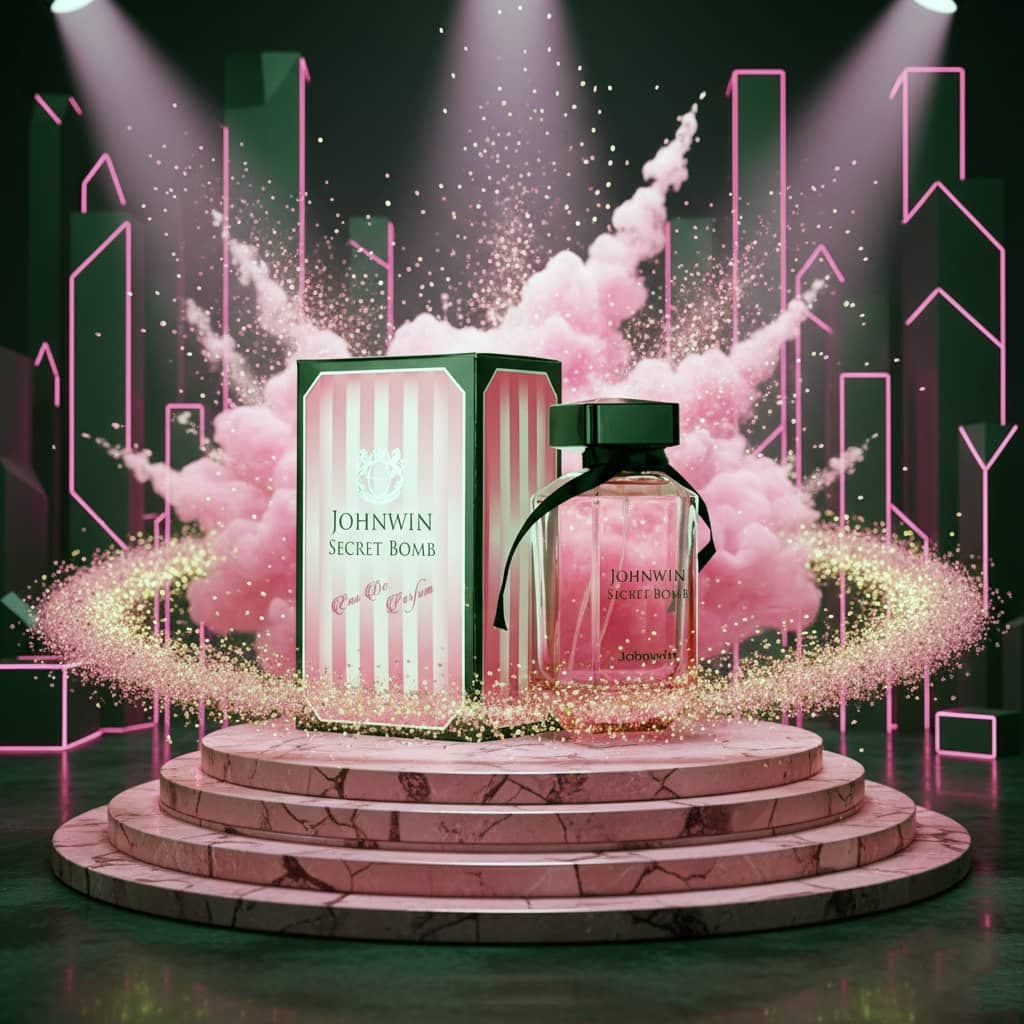 عطر ادکلن زنانه ویکتوریا سکرت بامب شل جانوین جکوینز مدل سکرت بمب (Johnwin Victoria Secret Bombshell) حجم 100 میل — تصویر ۵