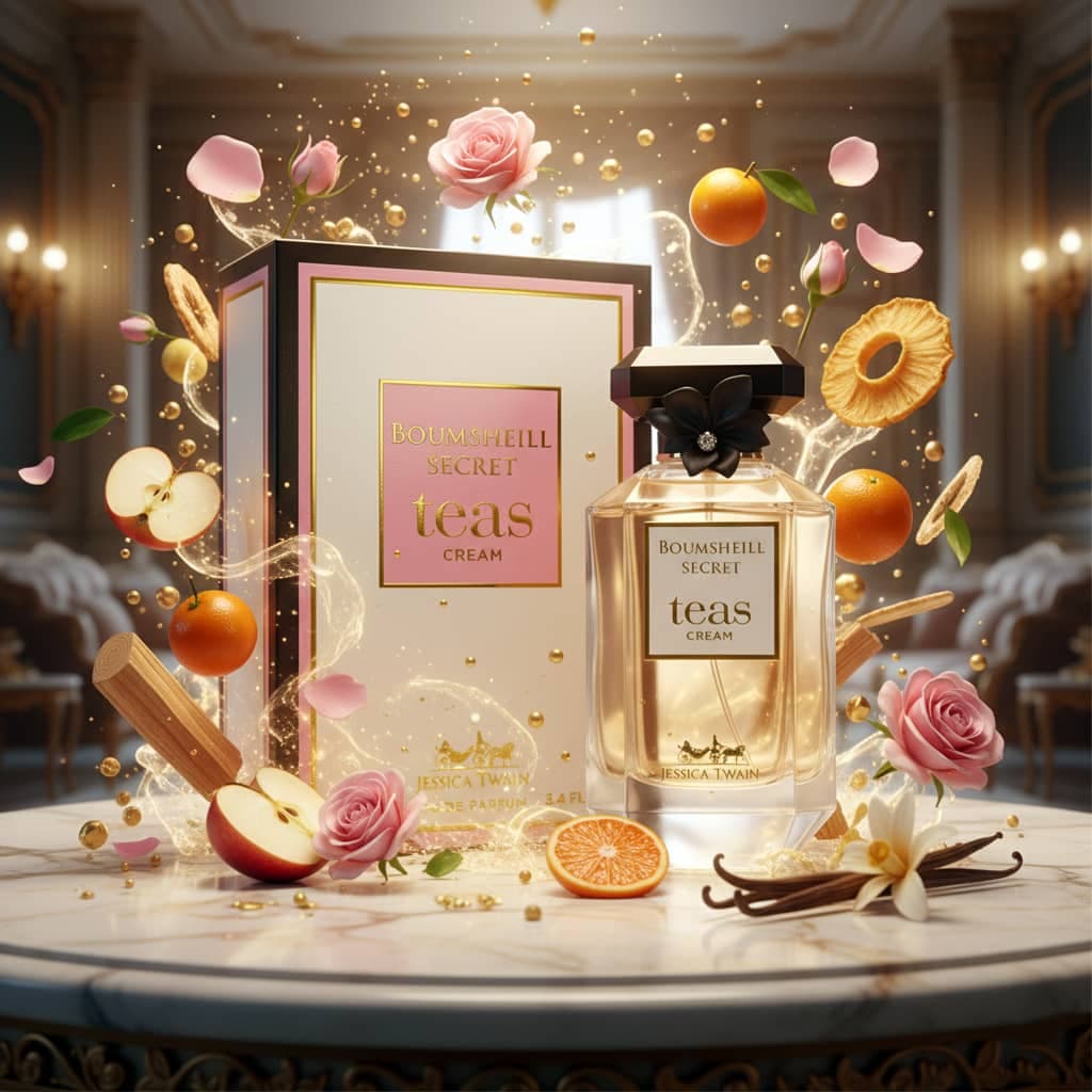 عطر ادکلن زنانه ویکتوریا سکرت تیس کرم کلاود جسیکا توین فرانسه مدل بمبشل سکرت تیس کرم (jessica twain Bombshell secret tease cream) حجم 100 میل — تصویر ۸