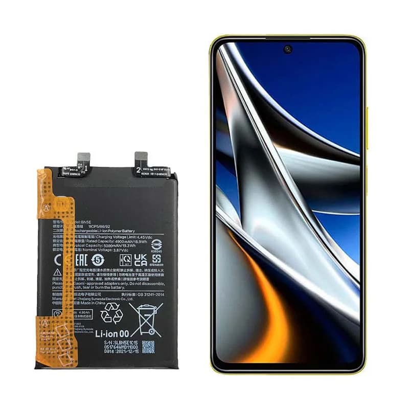 باتری گوشی شیائومی Poco X4 Pro ۵G مدل BN5E — تصویر ۴