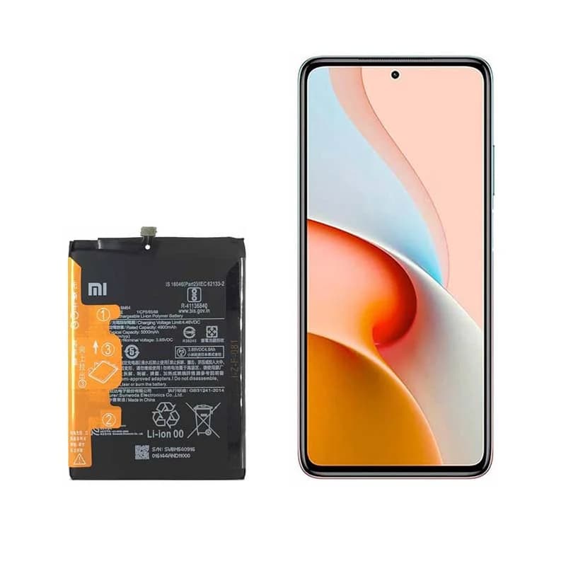 باتری گوشی شیائومی Redmi Note 9 5G مدل BM54 — تصویر ۴
