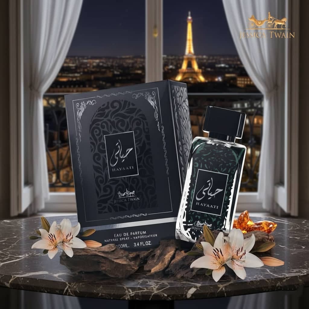 عطر ادکلن زنانه مردانه حیاتی جسیکا توین فرانسه مدل حیاتی ( jessica twain Hayaati) حجم 100 میل — تصویر ۷