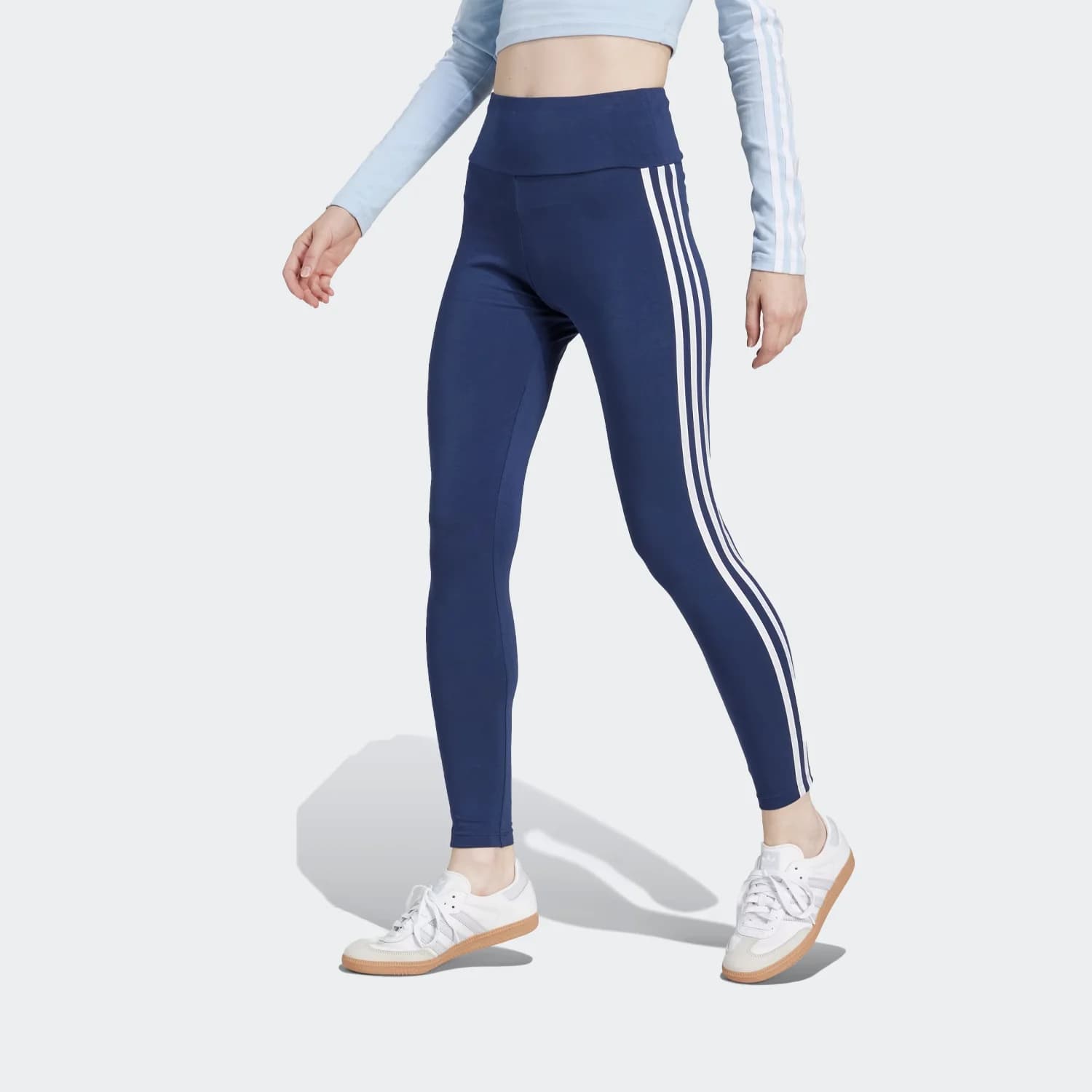 لگ زنانه آدیداس مدل 3-Stripes Leggings — تصویر ۶