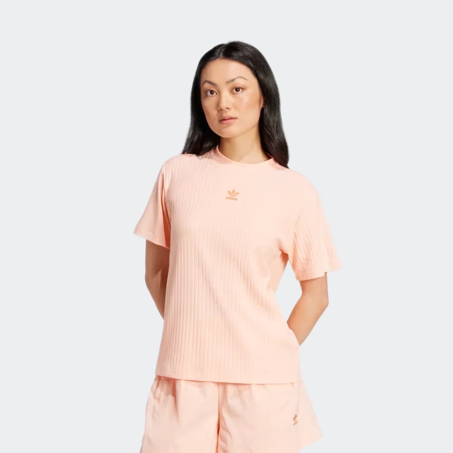 تیشرت زنانه آدیداس مدل Essentials Wide Rib Tee — تصویر ۲
