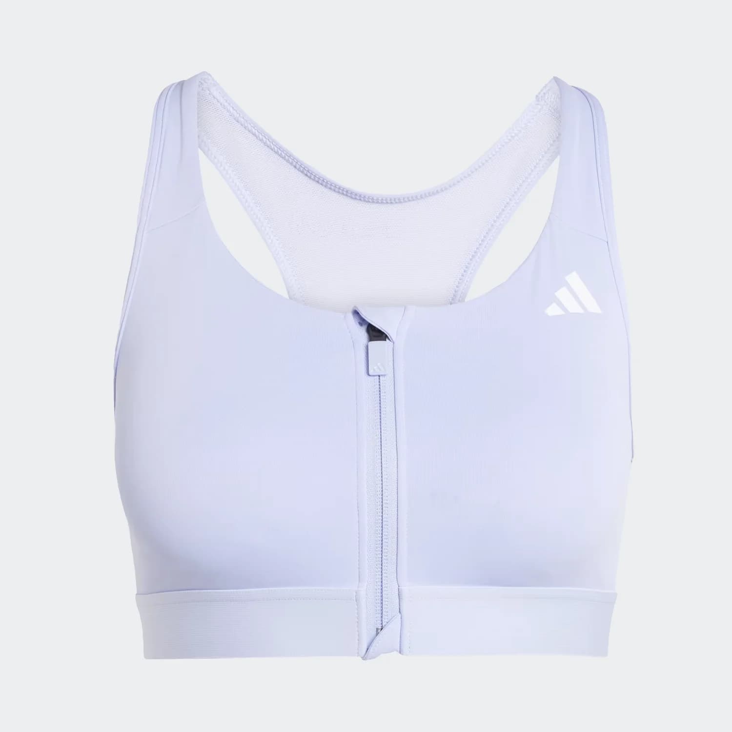 نیم تنه زنانه آدیداس مدل Powerreact Training Medium-Support Zip Bra — تصویر ۳