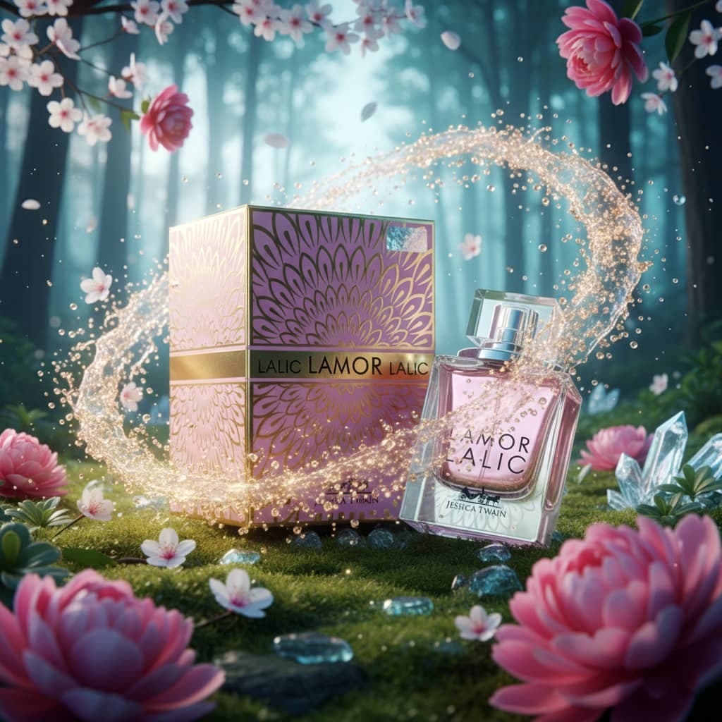 عطر ادکلن زنانه لالیک لامور جسیکا توین فرانسه مدل لالیک لامور (Jessica Twain Lalic Lamor) حجم 100 میل — تصویر ۵