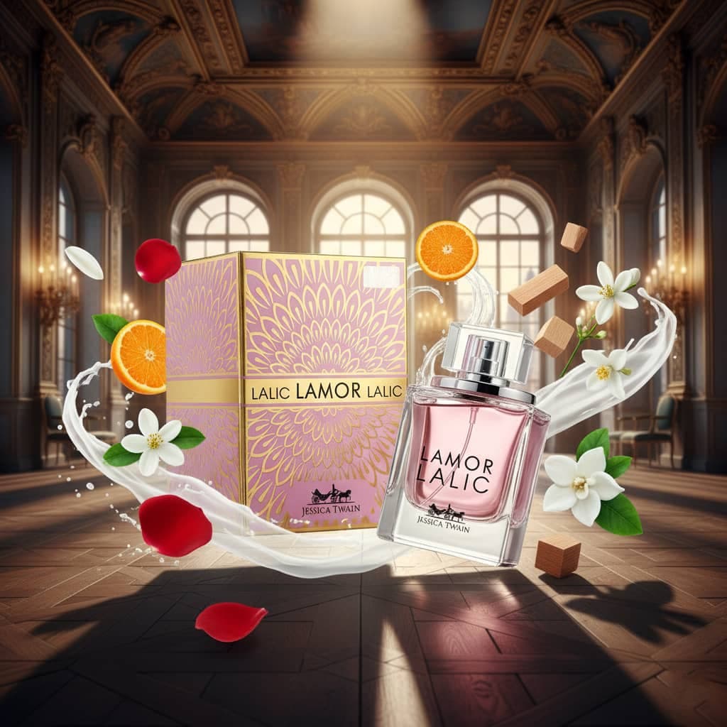 عطر ادکلن زنانه لالیک لامور جسیکا توین فرانسه مدل لالیک لامور (Jessica Twain Lalic Lamor) حجم 100 میل — تصویر ۳